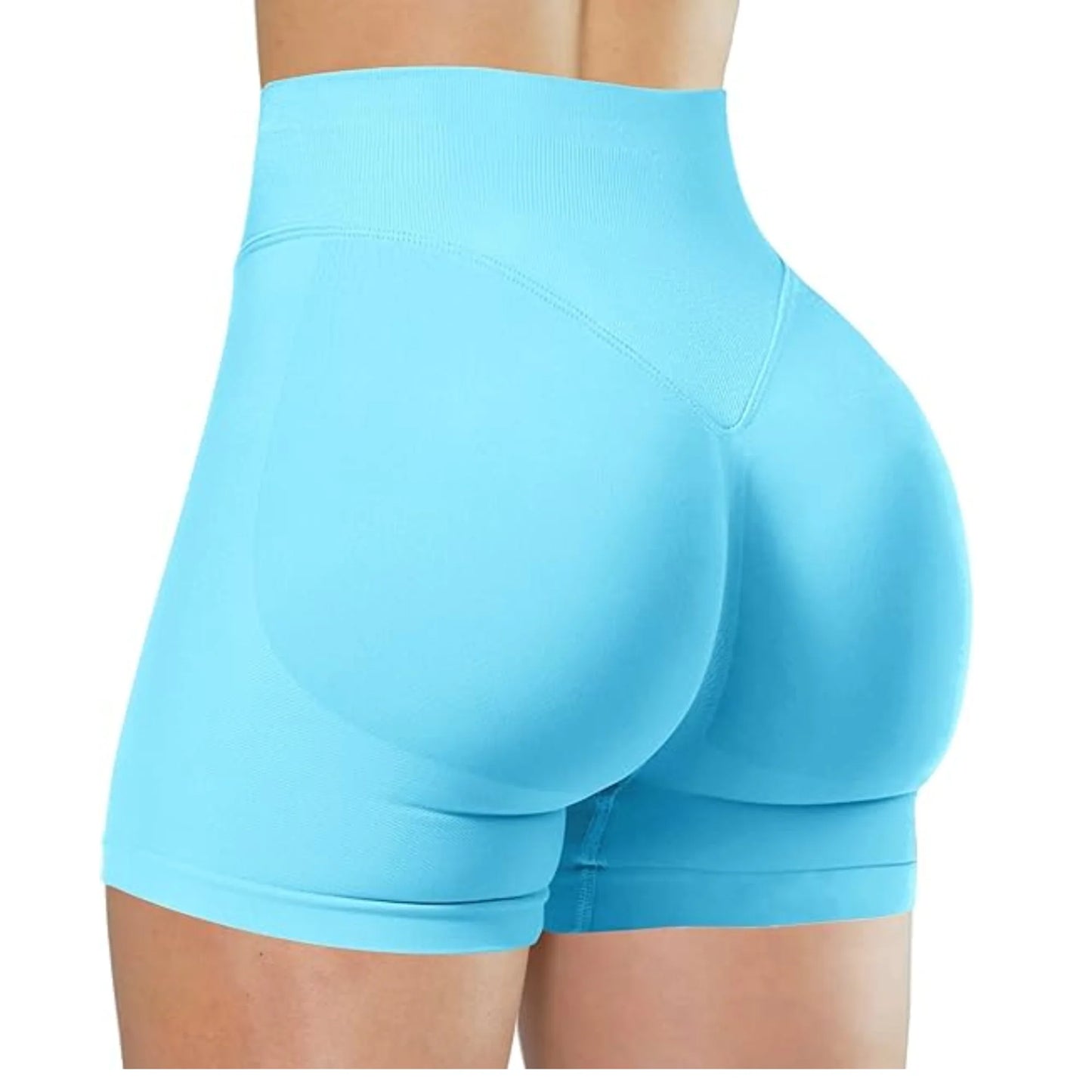 Short de sport femme taille haute – short yoga d’été, sexy & confortable, parfait pour fitness, running et tenue activewear