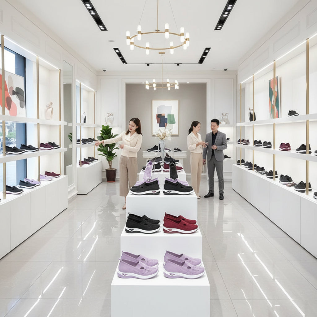 Baskets femme respirantes en mesh aéré, sneakers légères à semelle épaisse offrant confort et style au quotidien.