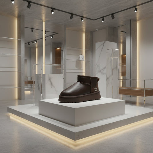 Bottes d’hiver confortables pour femme, chaudes et antidérapantes avec talon moyen, style simple et élégant.