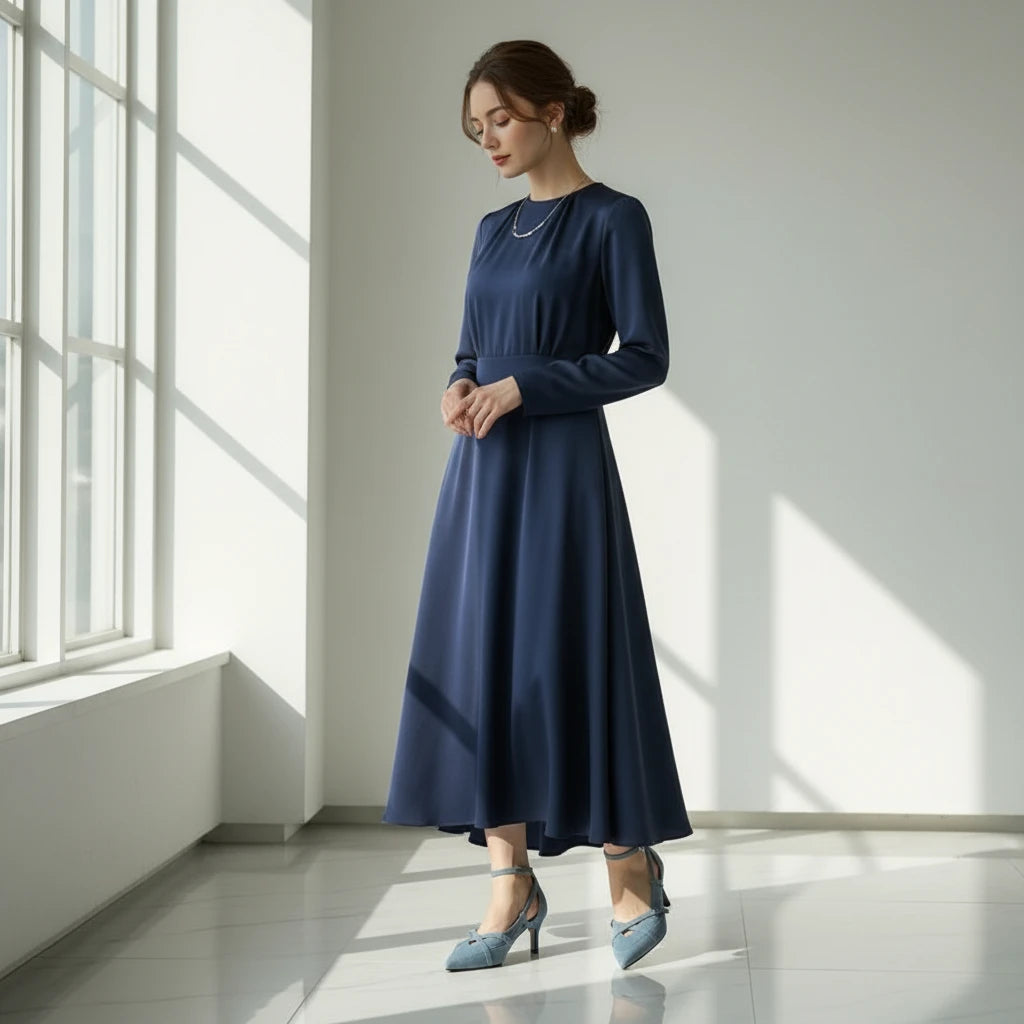 détail des escarpins bride boucle pour banquet et fêtes, finition élégante.