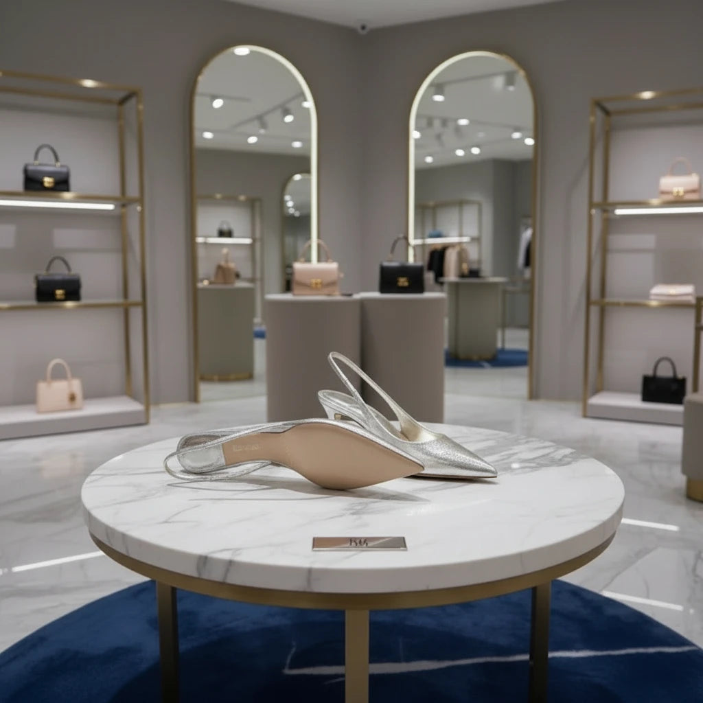 escarpins slingback femme talons hauts dorés, bout pointu, chaussures élégantes bureau et soirée.Or