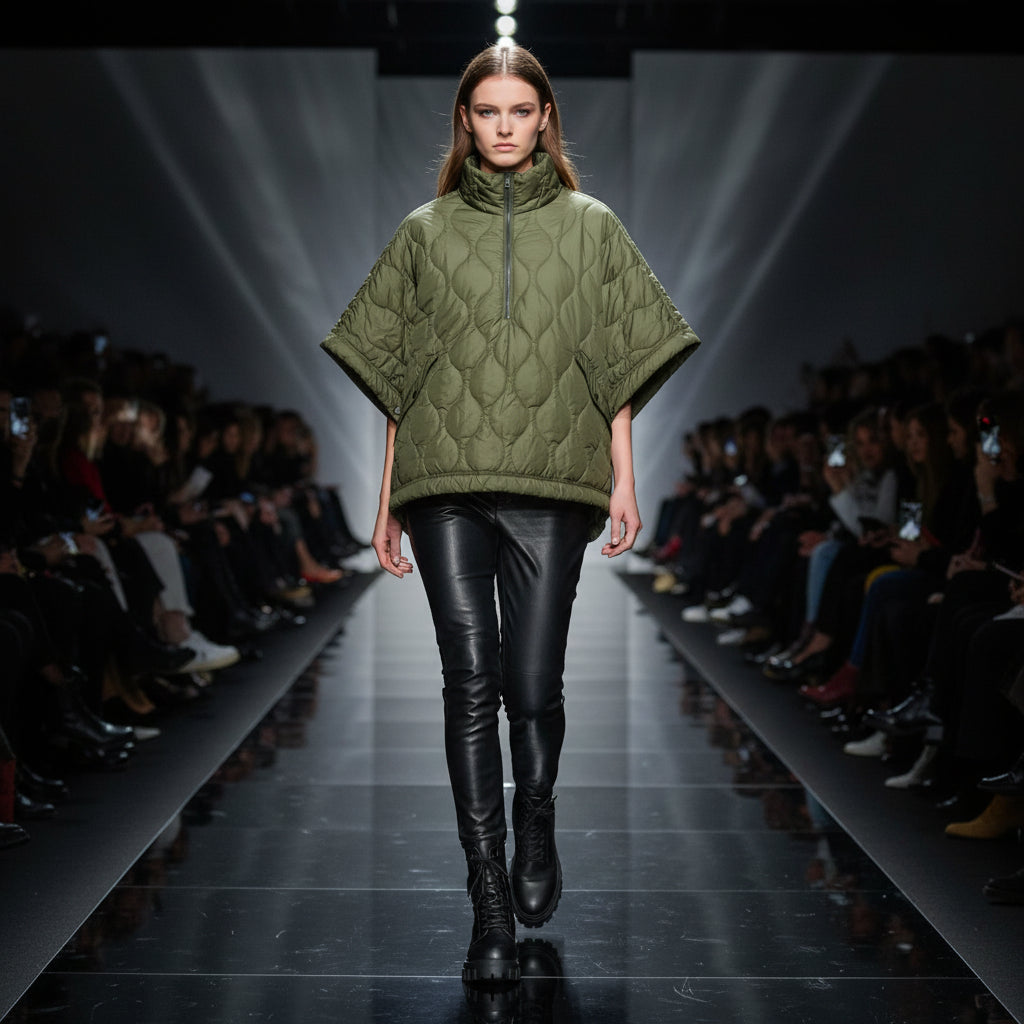 alt_text : manteau d’hiver femme matelassé en coton, veste chaude zippée pour un style élégant et confortable